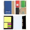 Eco-Recycled Journal w/ Sticky Notes & Flags